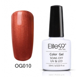 Гел Лак Оранжева Серия 10ml OG010 Elite99